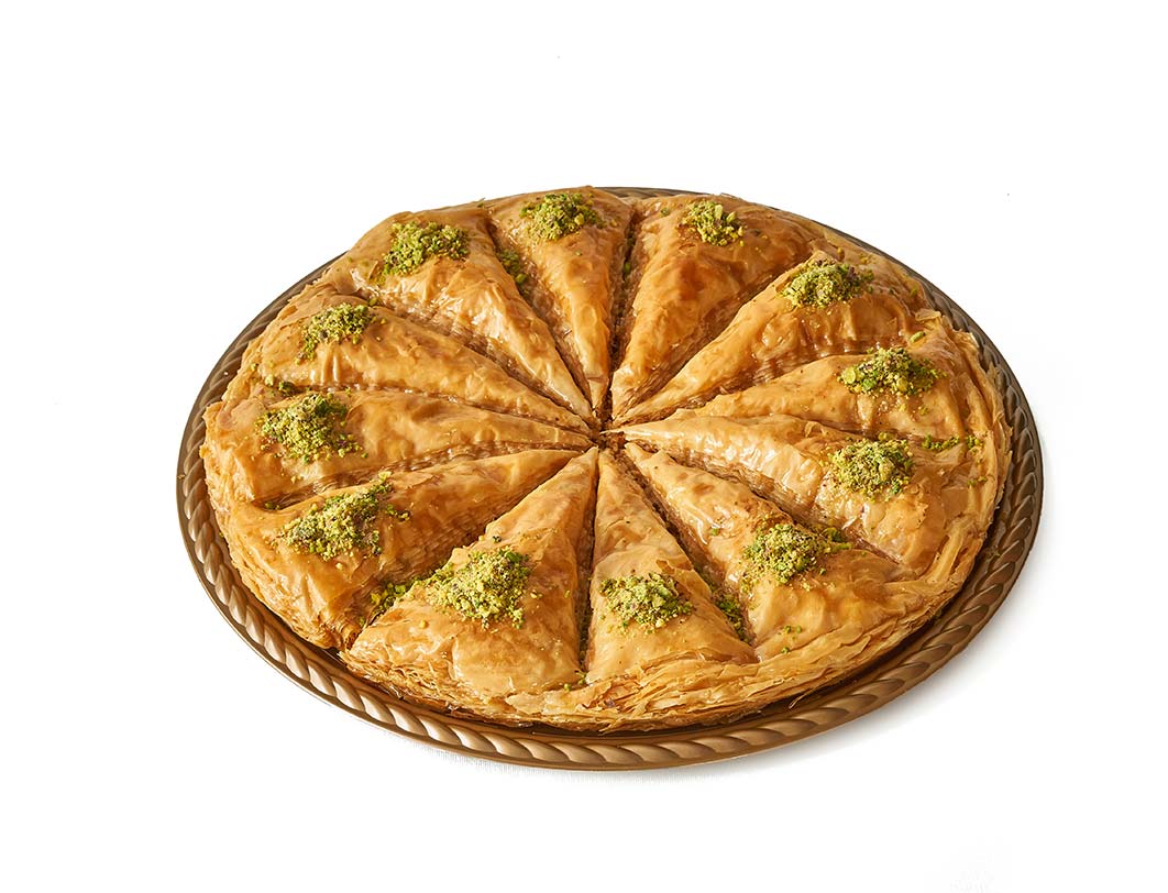 Baklava With Almonds – TrayAbdel Rahim Koueider - Egypt