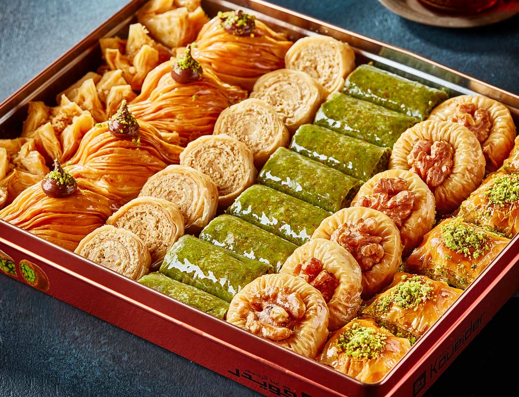 A box Of Assorted Turkish BaklavaAbdel Rahim Koueider - Egypt